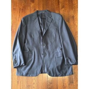 Canali 1934 Mens Blue Wool Blazer Sport Coat Italy 56R US 46R